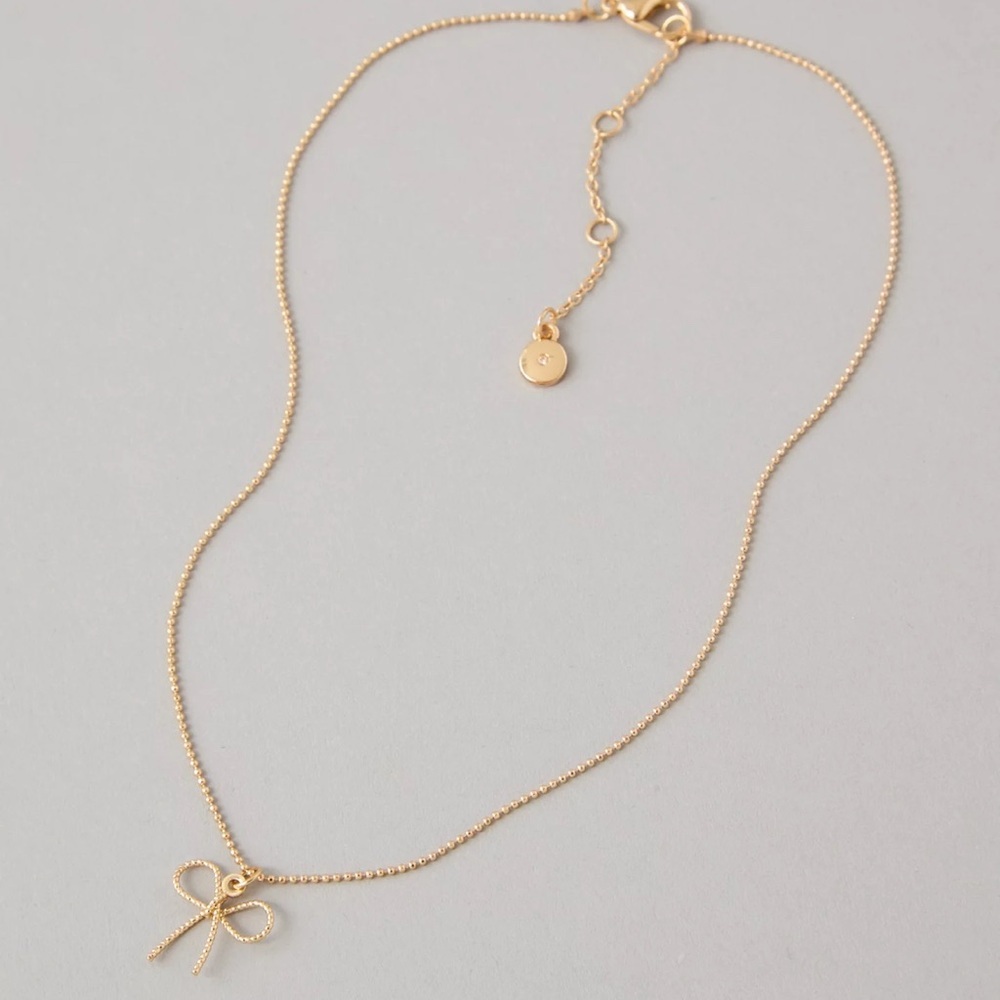 American Eagle Bow necklace, never worn, no tags details on last slide.